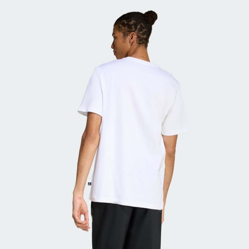 Imagem 3 do produto Camiseta Estampada Masculina Summer Slide Trim adidas Masculina