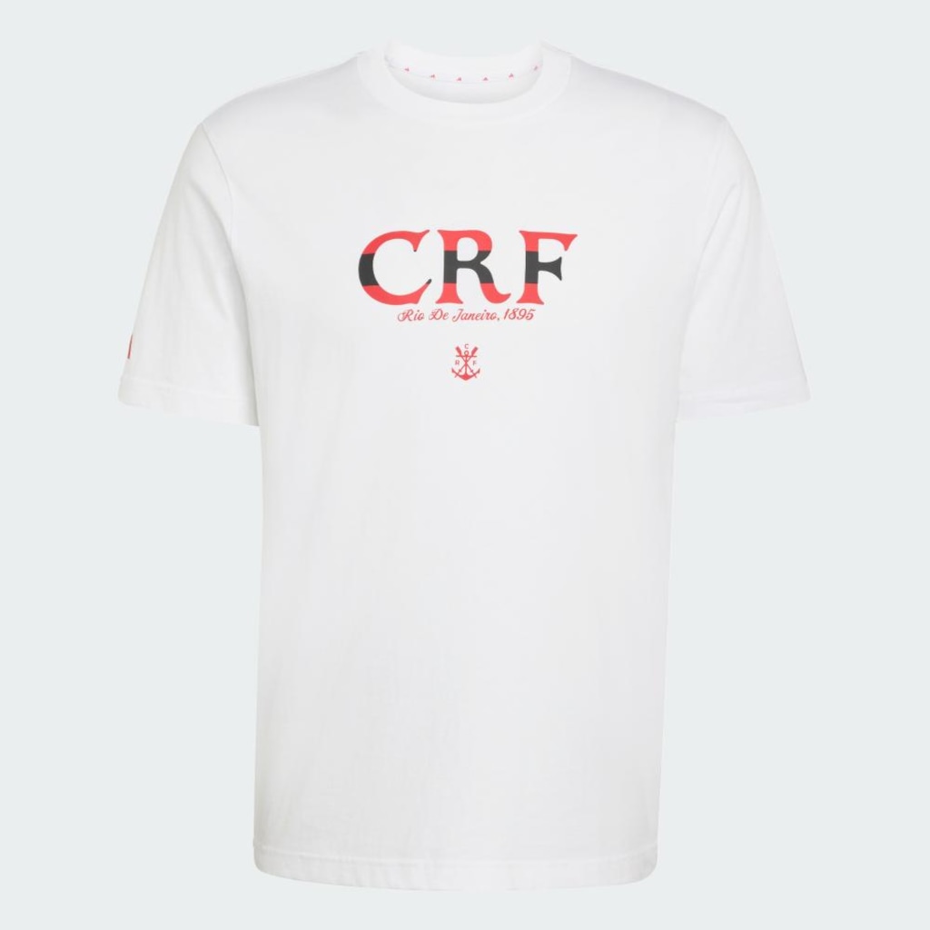 Imagem 2 do produto Camiseta do Flamengo Estampada da Temporada CR adidas Masculino