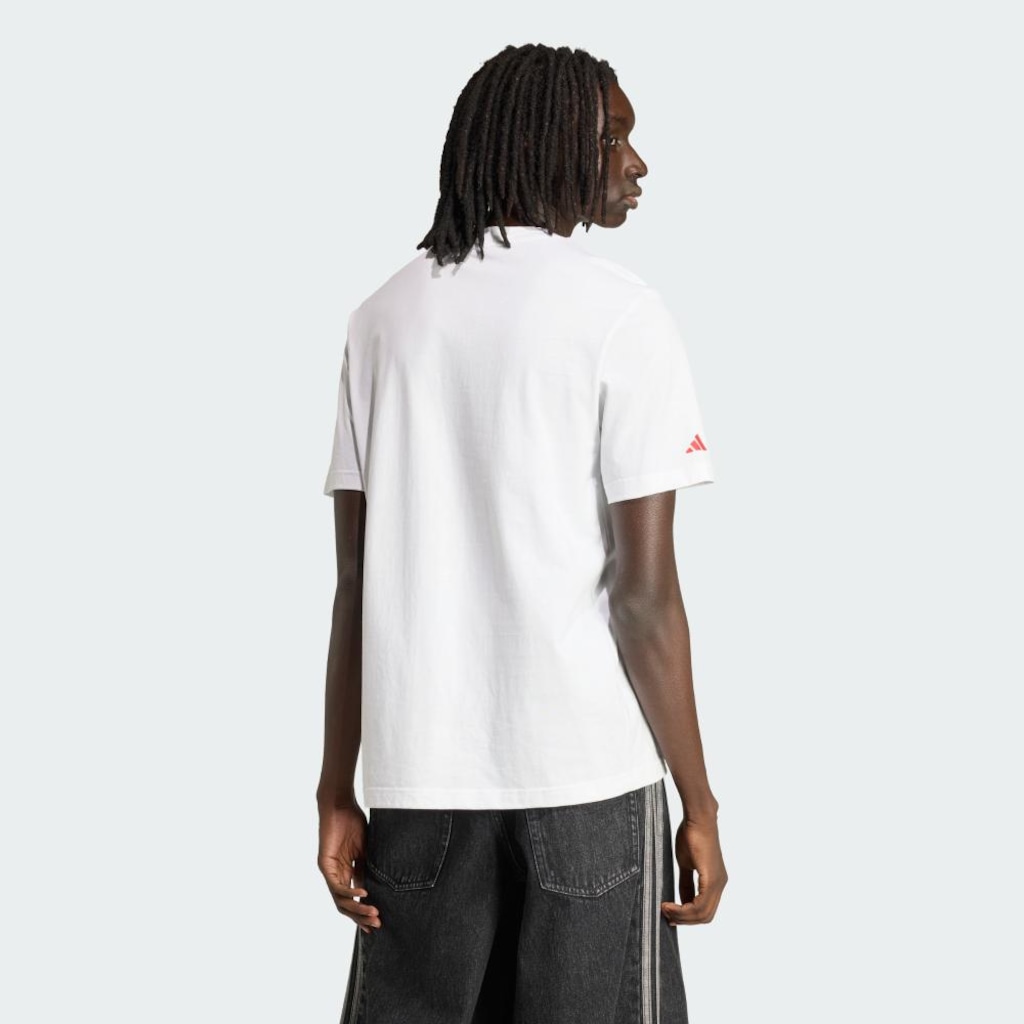 Imagem 3 do produto Camiseta do Flamengo Estampada da Temporada CR adidas Masculino