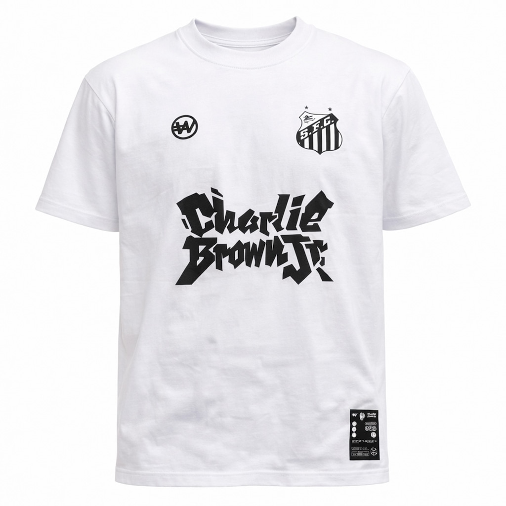Camisa do Santos Charlie Brown Edição Especial Wanted - Masculino