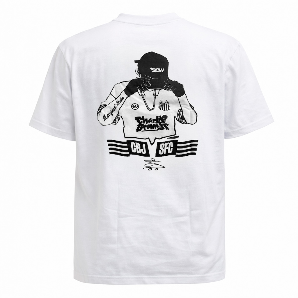 Imagem 4 do produto Camisa do Santos Charlie Brown Edição Especial Wanted - Masculino