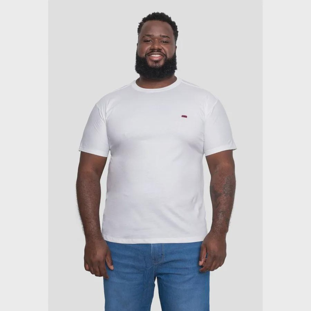 Camiseta HD Shore Plus Size Estampada Masculina