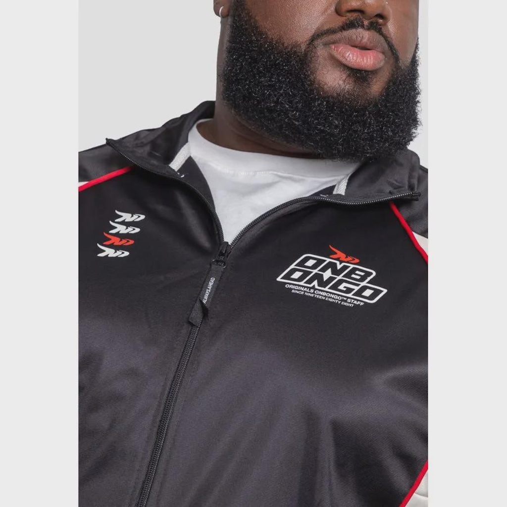 Imagem 3 do produto Jaqueta Onbongo Helanca Plus Size Masculina