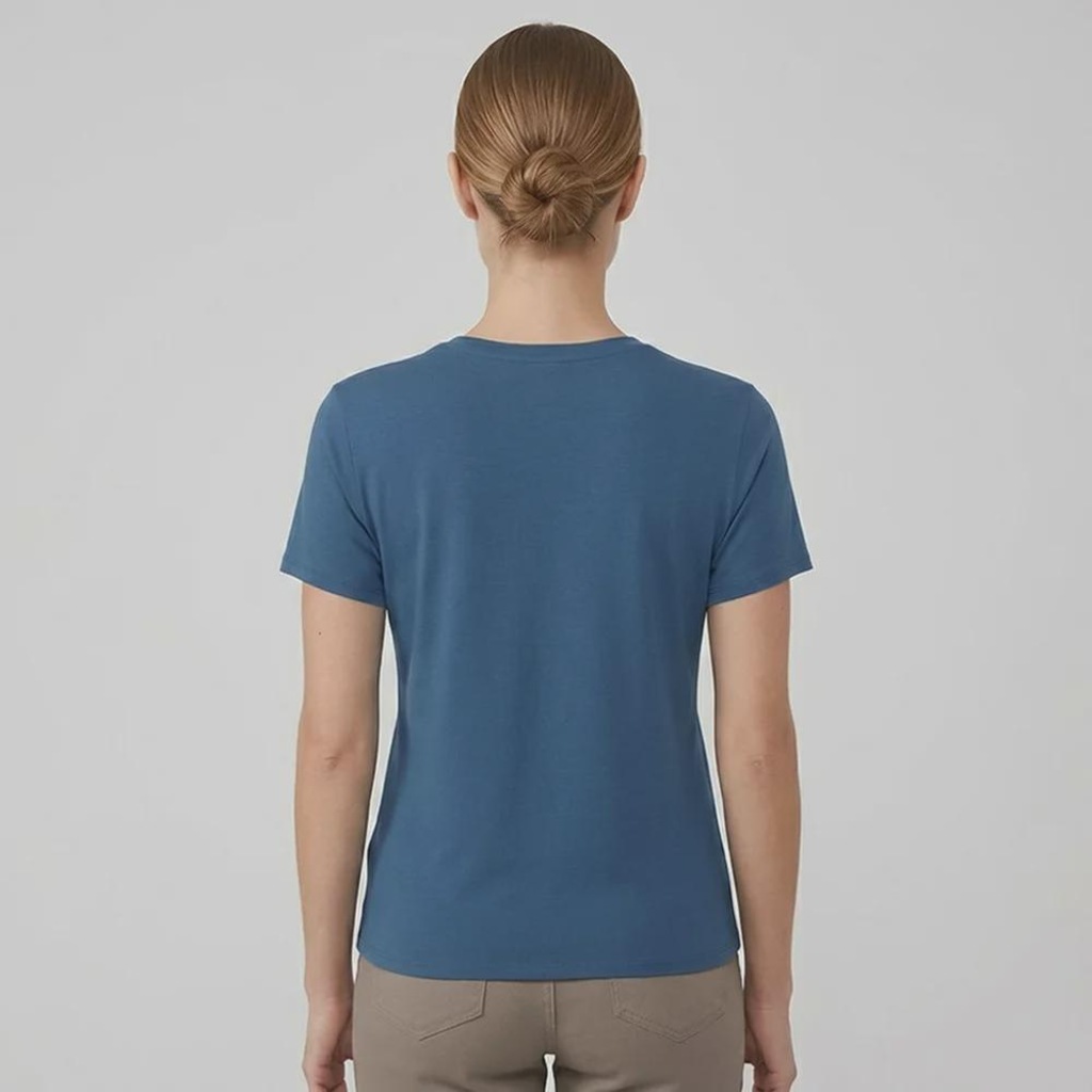 Imagem 2 do produto Camiseta Dudalina Iris Dec V - Feminina