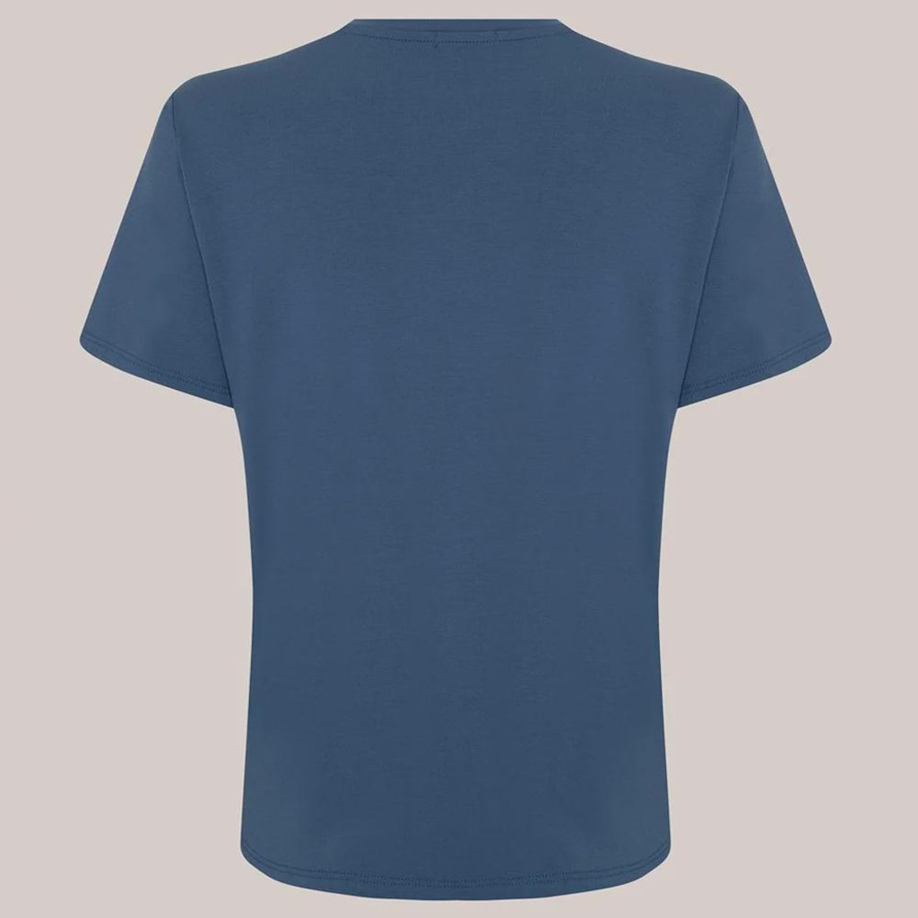 Imagem 4 do produto Camiseta Dudalina Iris Dec V - Feminina
