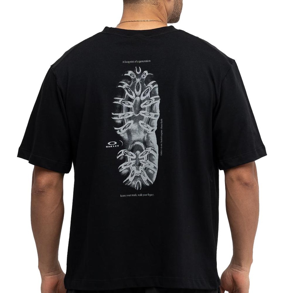 Imagem 2 do produto Camiseta Oakley Teeth Footprint SS WT26 Masculina