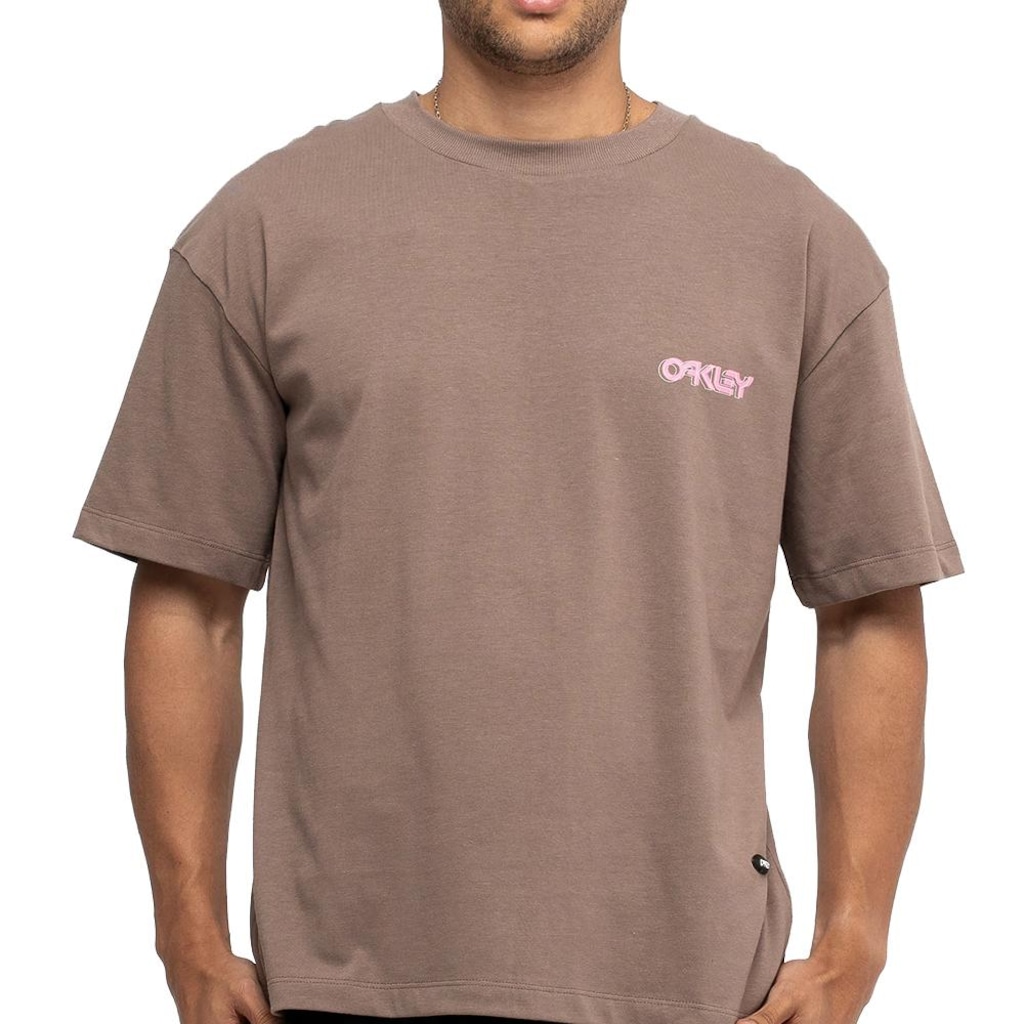 Camiseta Oakley B1B Warp Graphic SS WT26 Masculina
