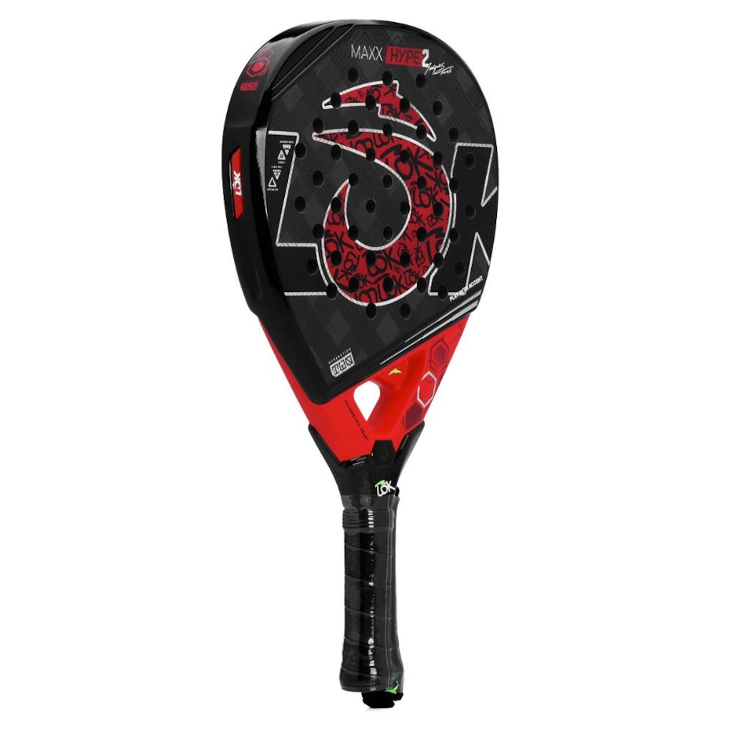 Imagem 2 do produto Raquete de Padel Lõk Maxx Hype Gen 2 Mike Yanguas