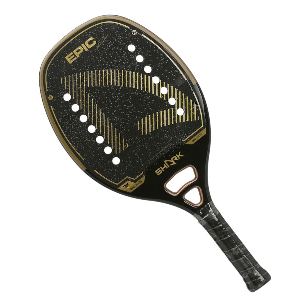 Raquete de Beach Tennis Shark Epic Luca Cramarossa 2026