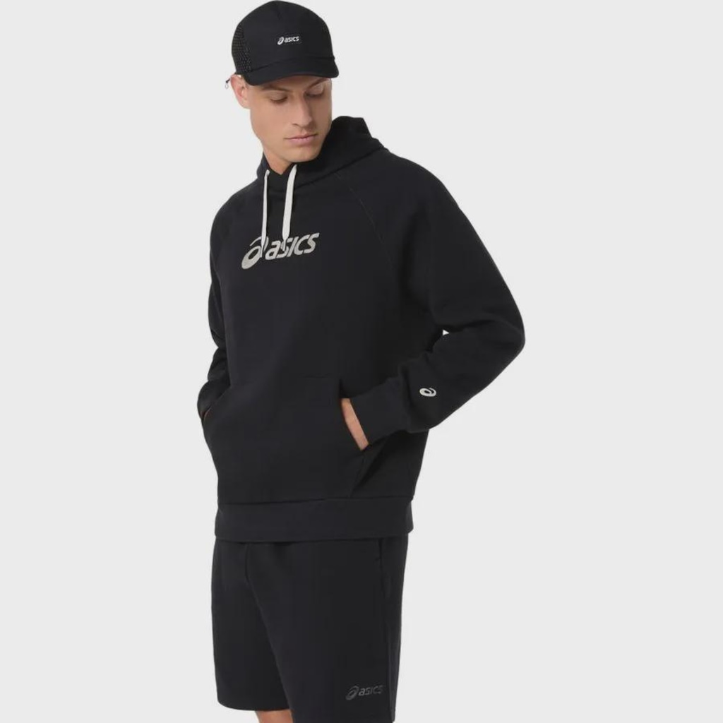 Imagem 3 do produto Blusão ASICS Logo Fleece Pullover Hoodie Masculina
