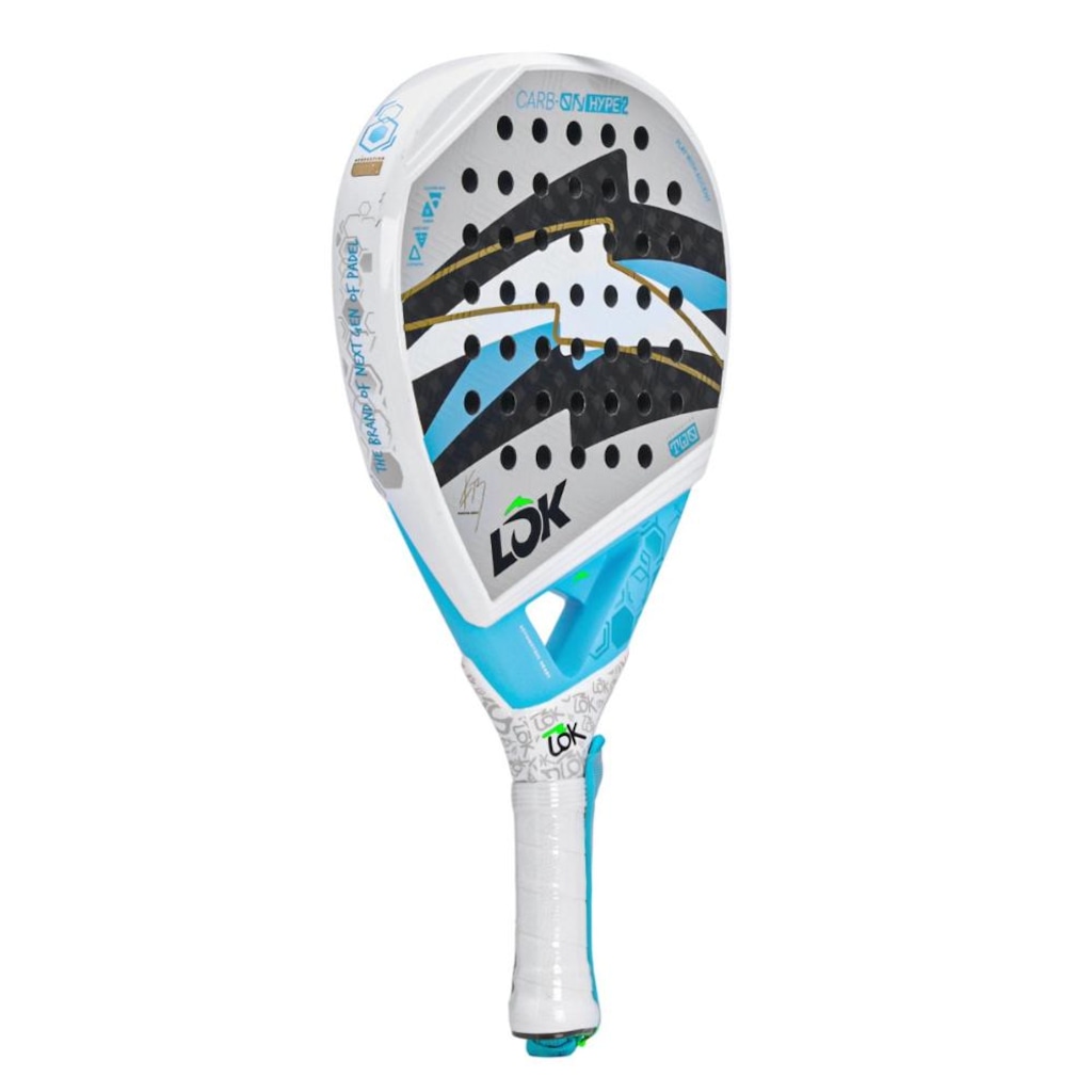 Imagem 2 do produto Raquete de Padel Lõk Carb On Hype 2 Franco Dal Bianco