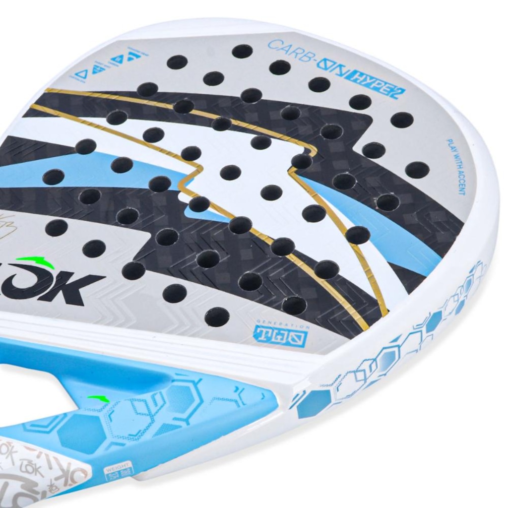 Imagem 3 do produto Raquete de Padel Lõk Carb On Hype 2 Franco Dal Bianco