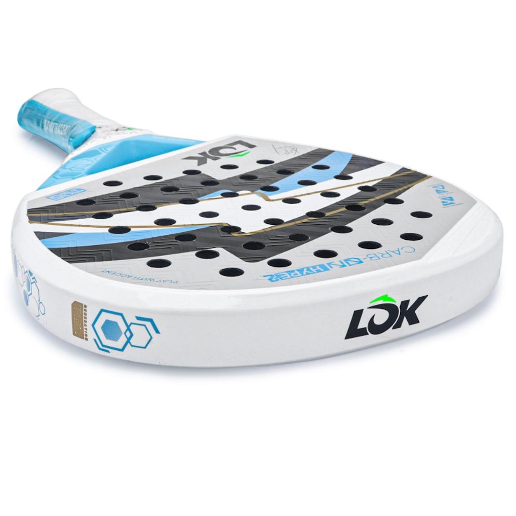 Imagem 5 do produto Raquete de Padel Lõk Carb On Hype 2 Franco Dal Bianco