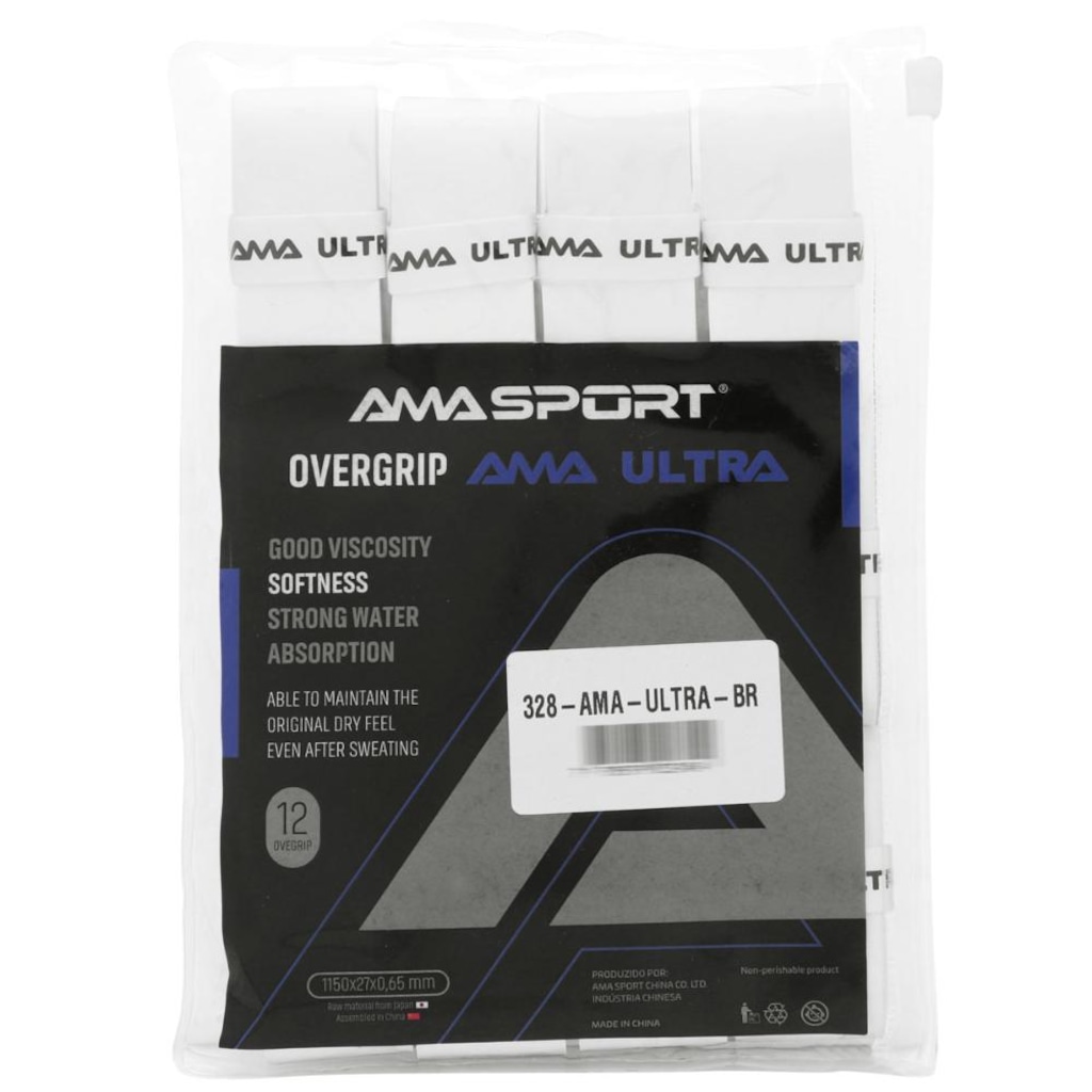 Imagem 4 do produto Overgrip Ama Sport Ultra Pack com 12 Unidades
