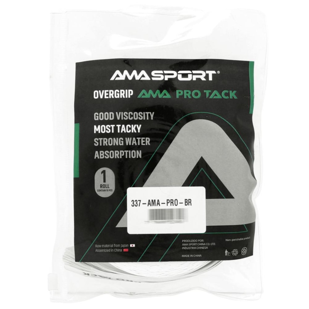 Imagem 4 do produto Overgrip Ama Sport Pro Tack Rolo com 15 Unidades