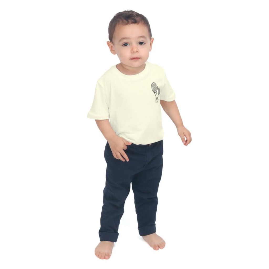 Camiseta Titan Raquete Dupla - Infantil