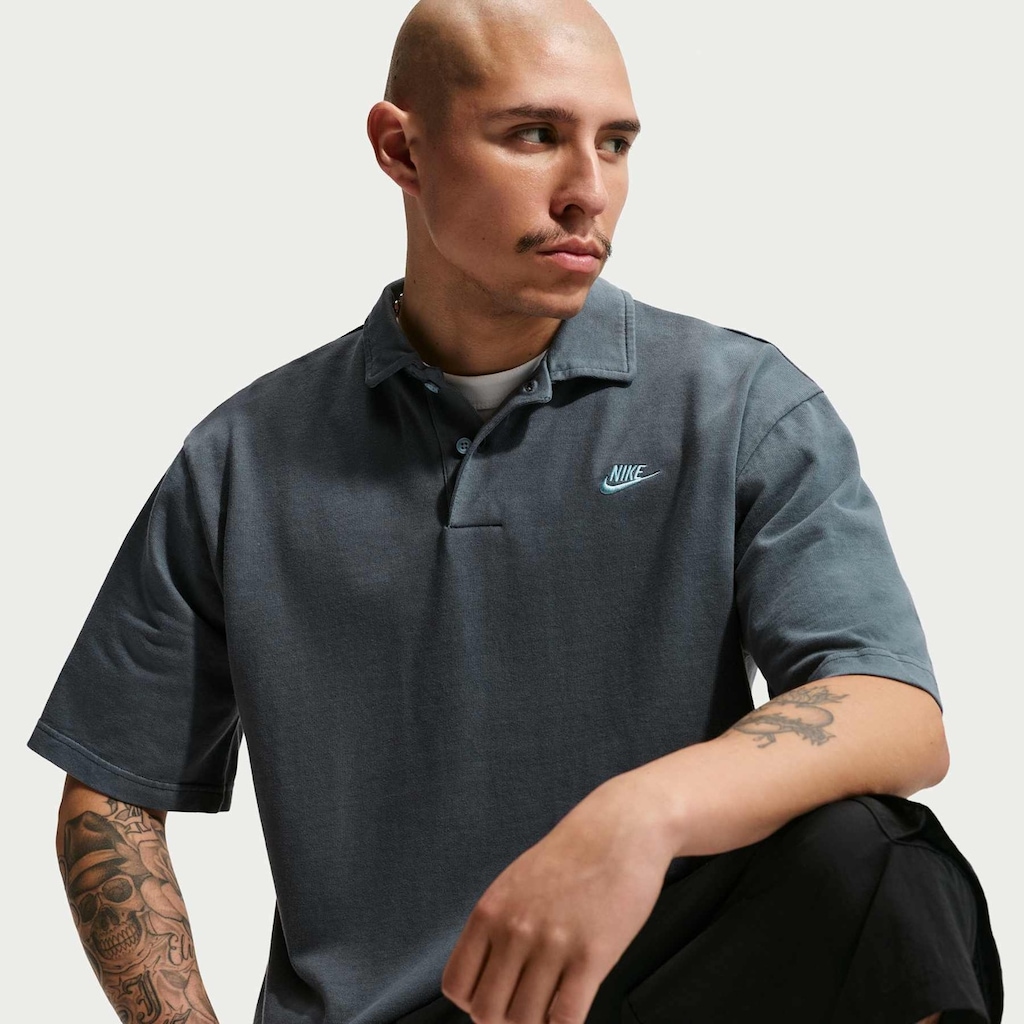 Imagem 3 do produto Camisa Polo Nike Club Washed Masculina