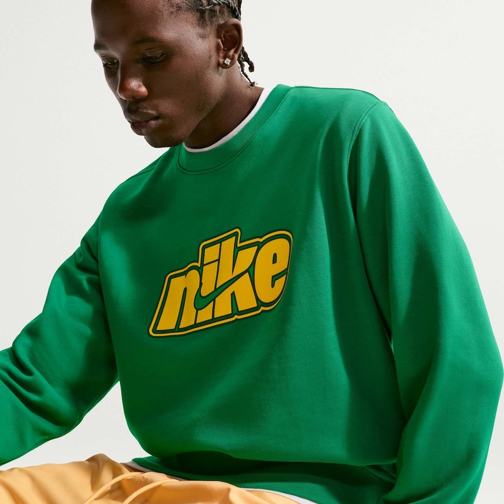 Blusão Nike Club Crew Futebol Masculino