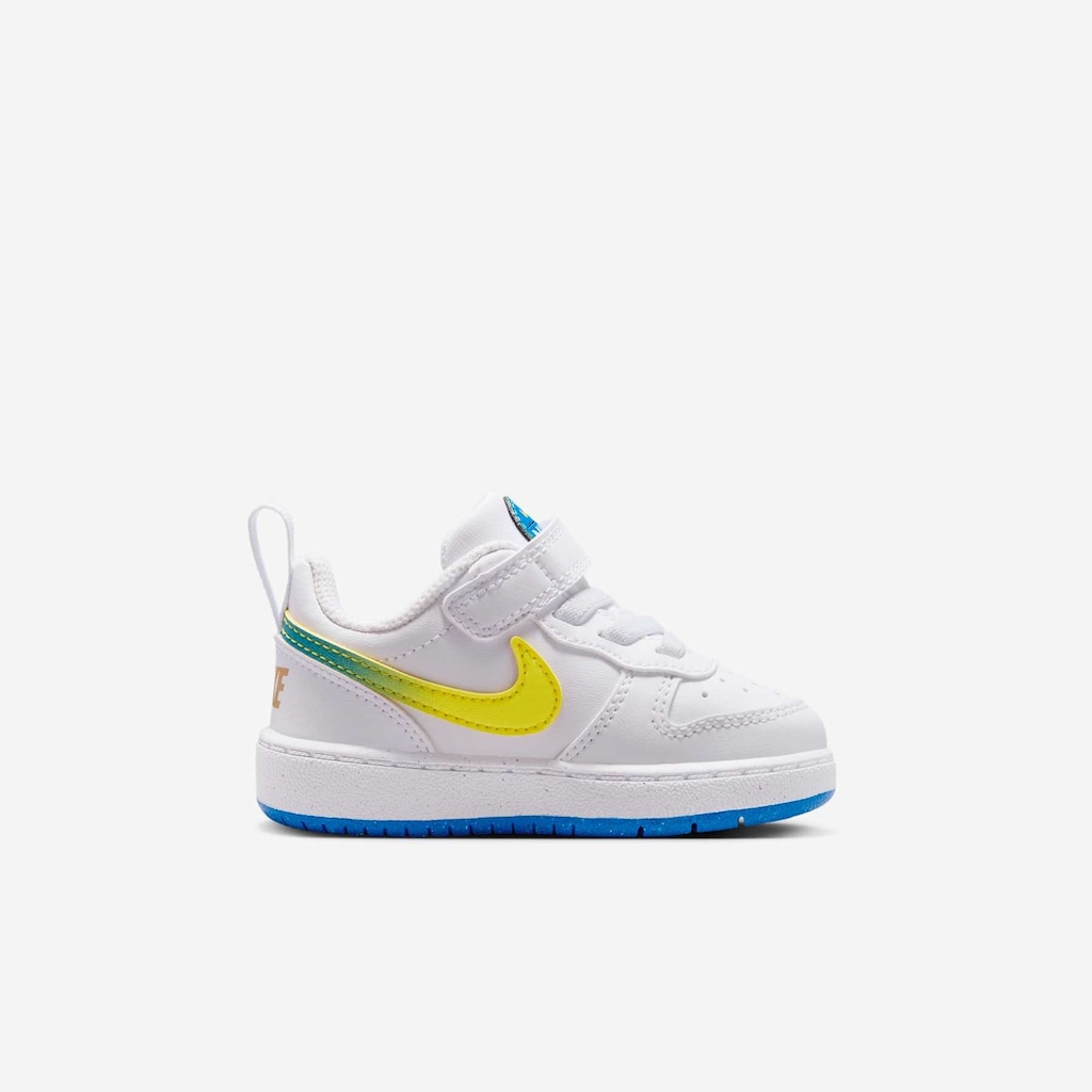 Tênis Nike Court Borough Low Infantil - Foto 1