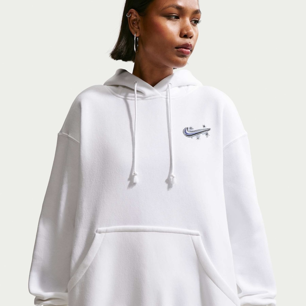 Blusão Nike Sportswear Phoenix Fleece Oversized Airbrush Feminino