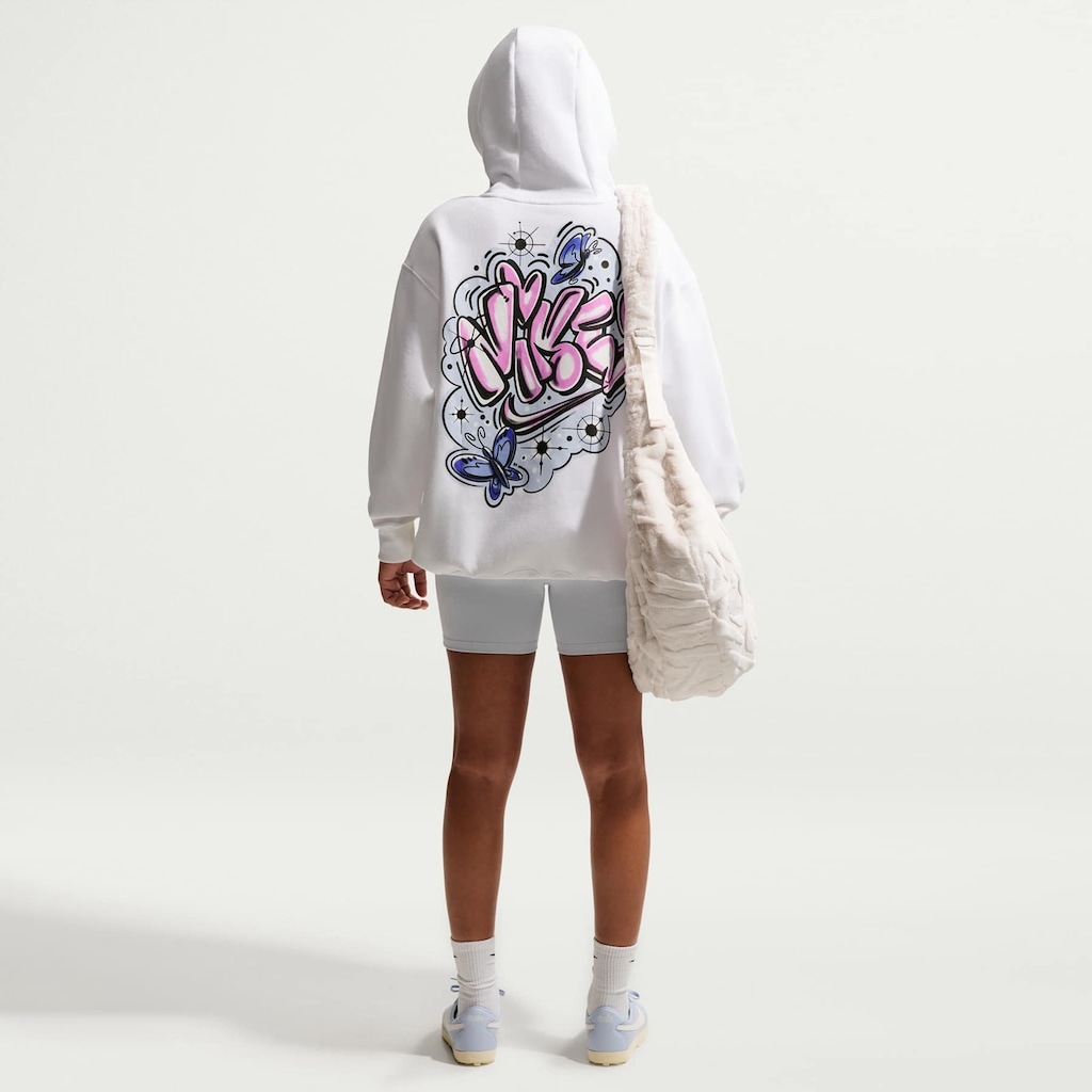Imagem 5 do produto Blusão Nike Sportswear Phoenix Fleece Oversized Airbrush Feminino