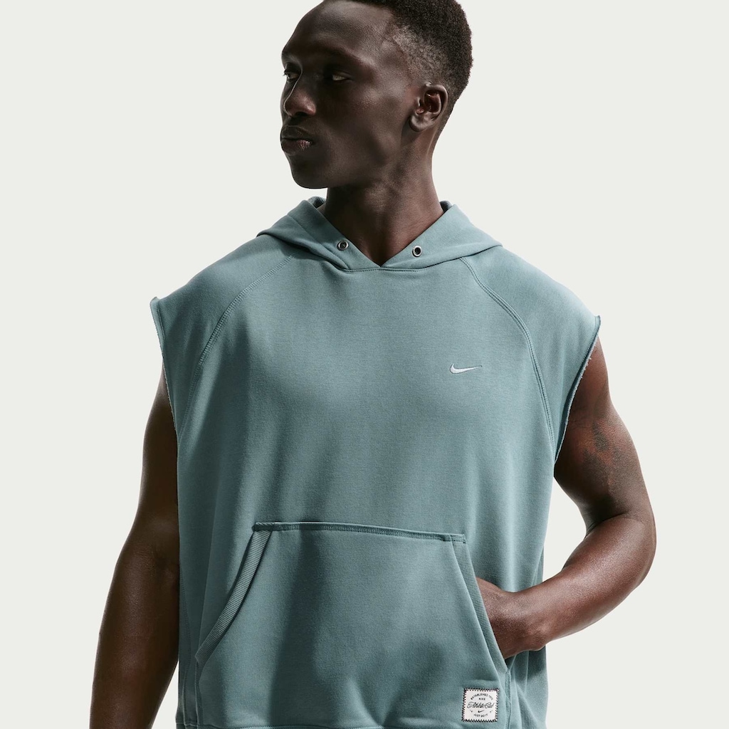 Blusão Sem Mangas Dri-FIT Nike Fleece Masculino