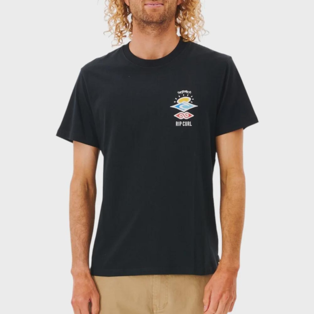 Camiseta Rip Curl Search Icon - Masculina