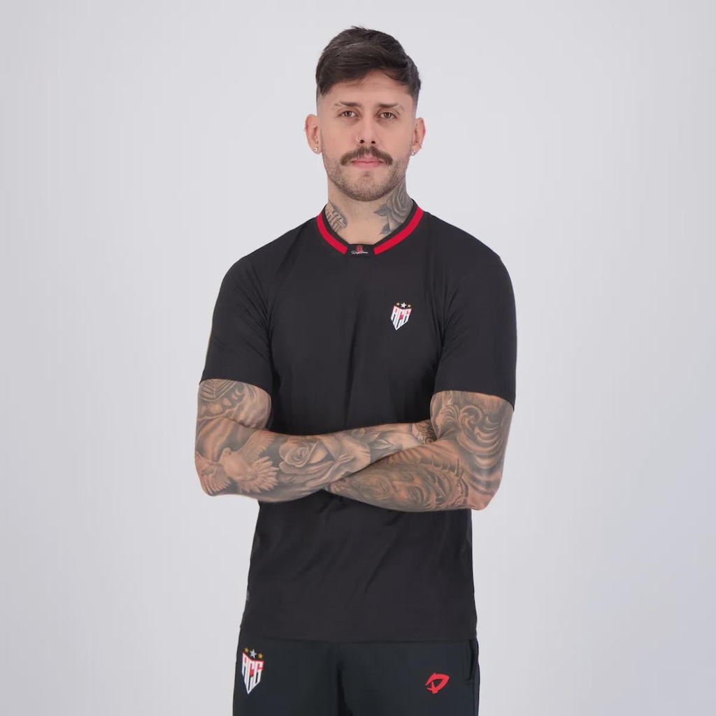 Imagem 3 do produto Camisa Dragão Premium Atlético Goianiense Concentração 2024 FutFanatics Masculina