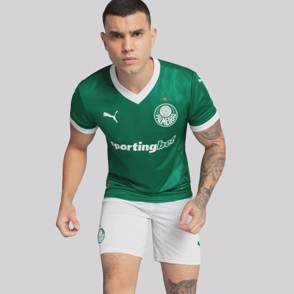 Imagem 2 do produto Bermuda Do Palmeiras I 2025 Sem Patrocínio Puma Masculina