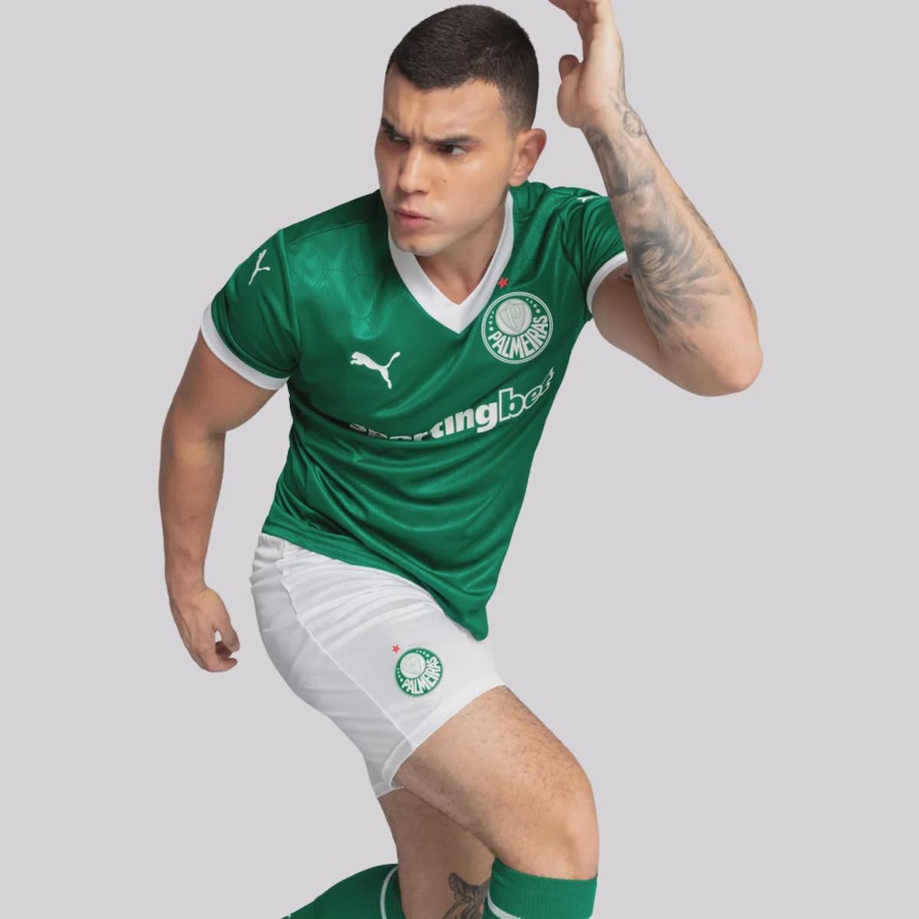 Imagem 5 do produto Bermuda Do Palmeiras I 2025 Sem Patrocínio Puma Masculina