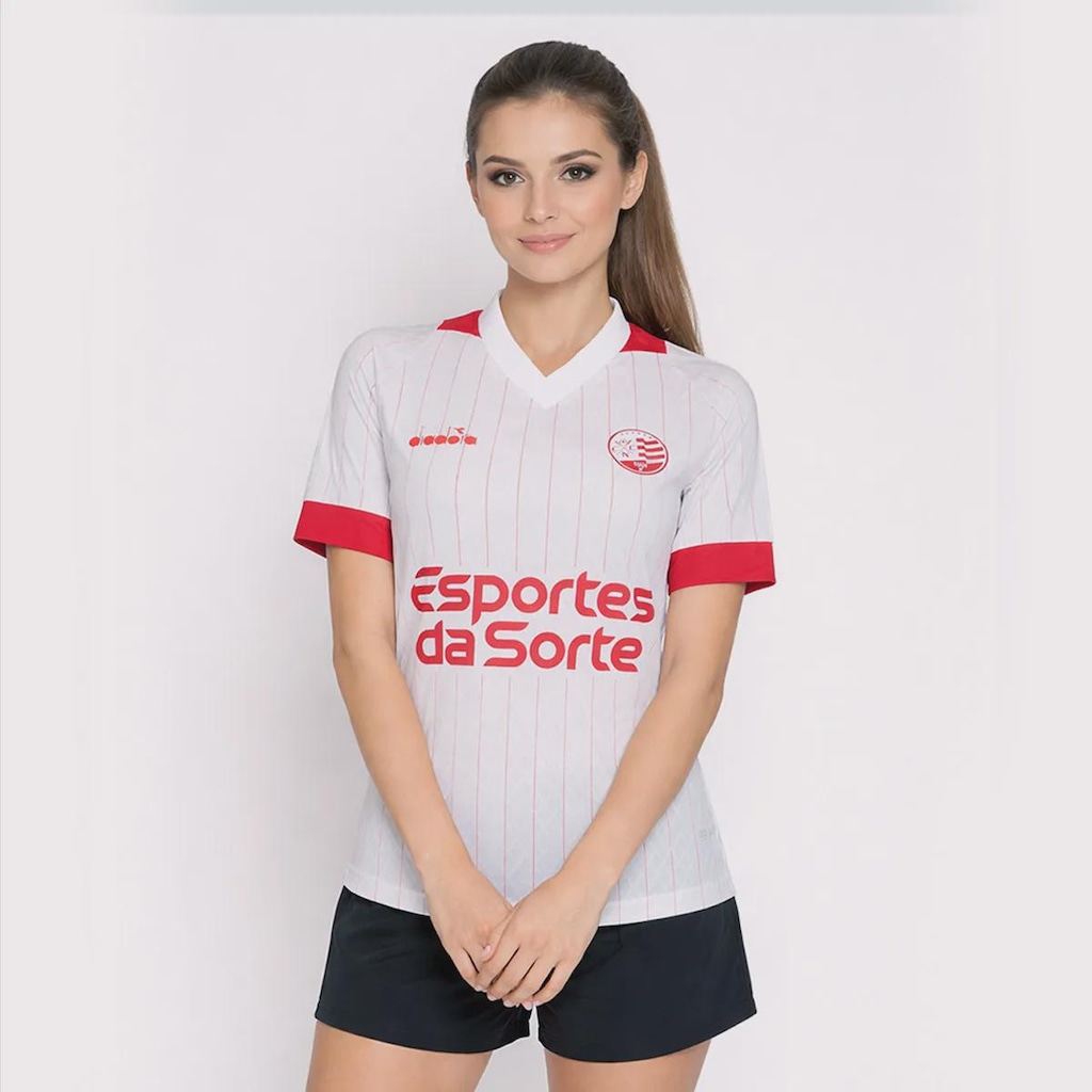 Camisa Feminina Náutico II 2025 Jogador Diadora