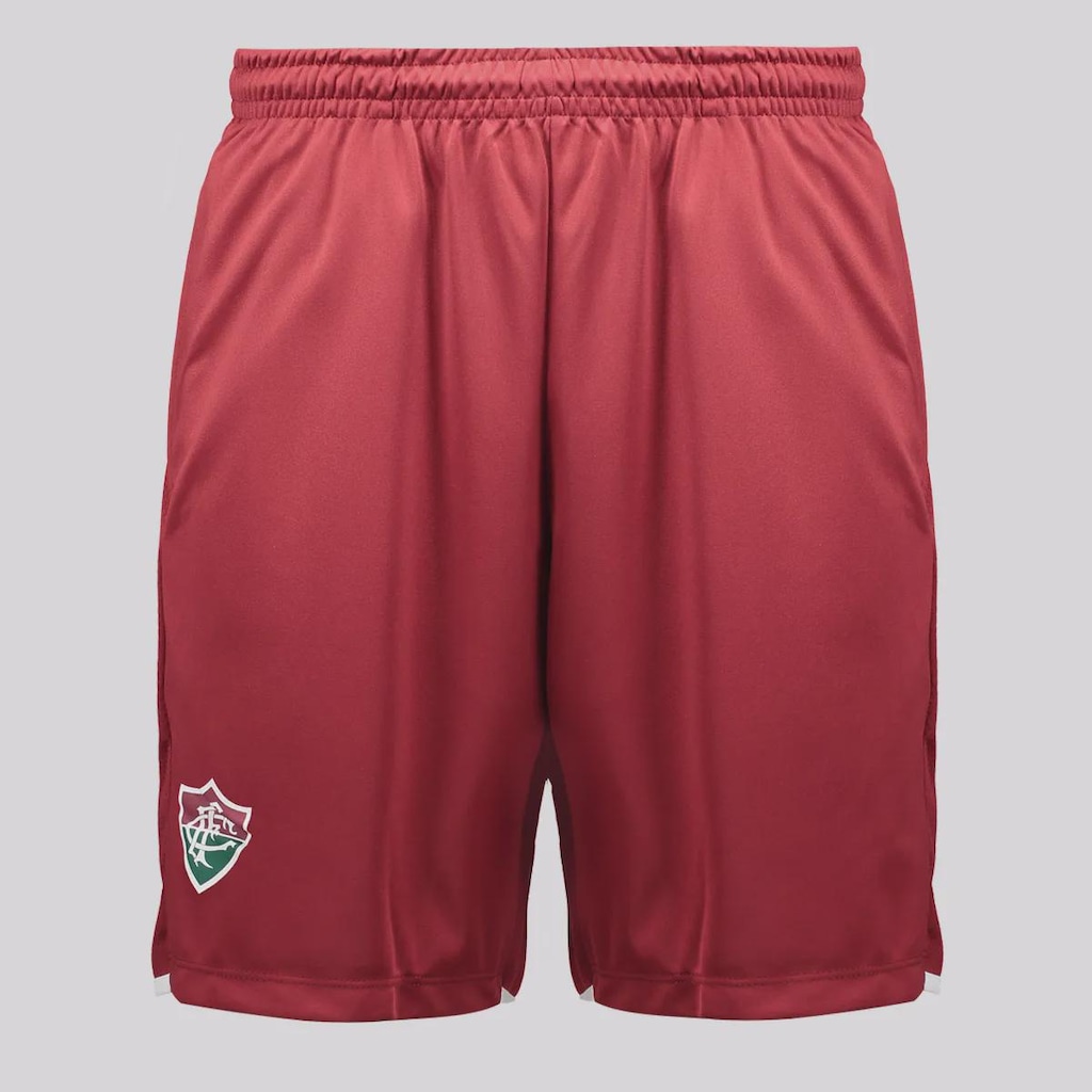 Imagem 4 do produto Bermuda Fluminense Teia Grená FutFanatics Masculina