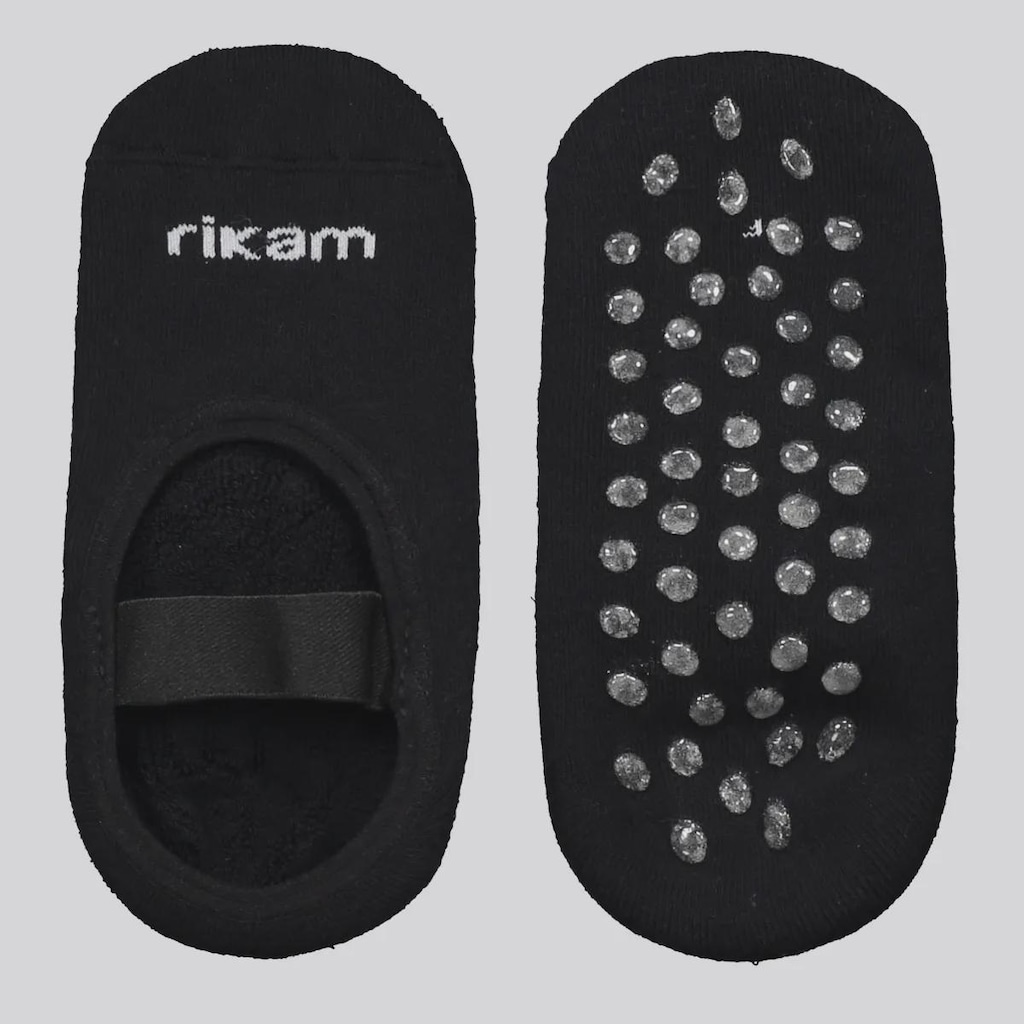 Meia Rikam Micro Invisível Divertida com Elástico e Antiderrapante Feminina