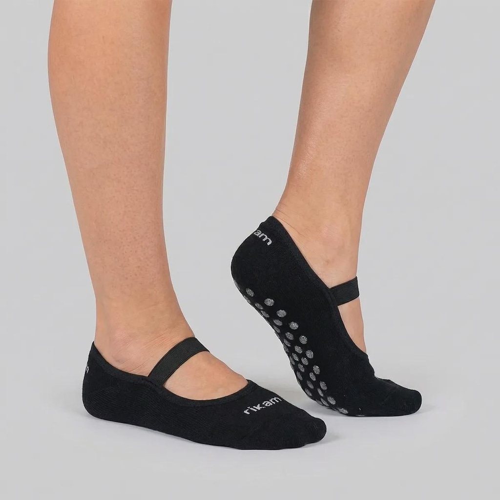 Imagem 2 do produto Meia Rikam Micro Invisível Divertida com Elástico e Antiderrapante Feminina