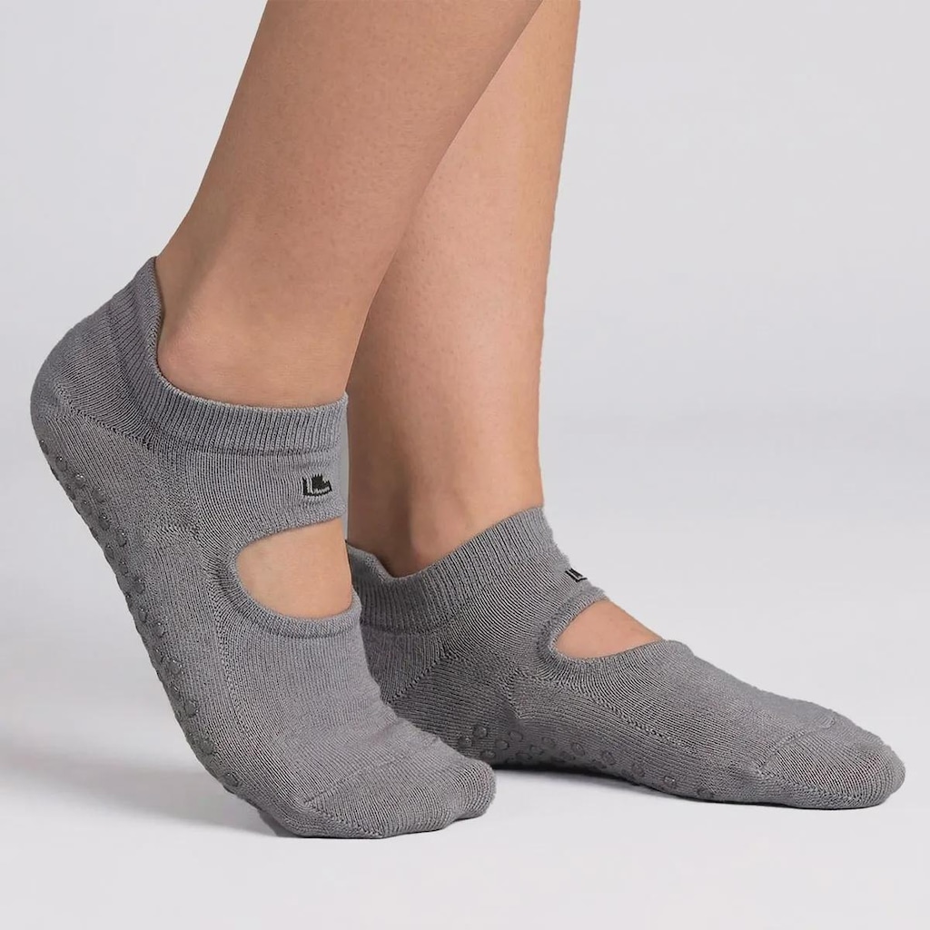 Meia Lupo Performance Sapatilha Pilates Feminina