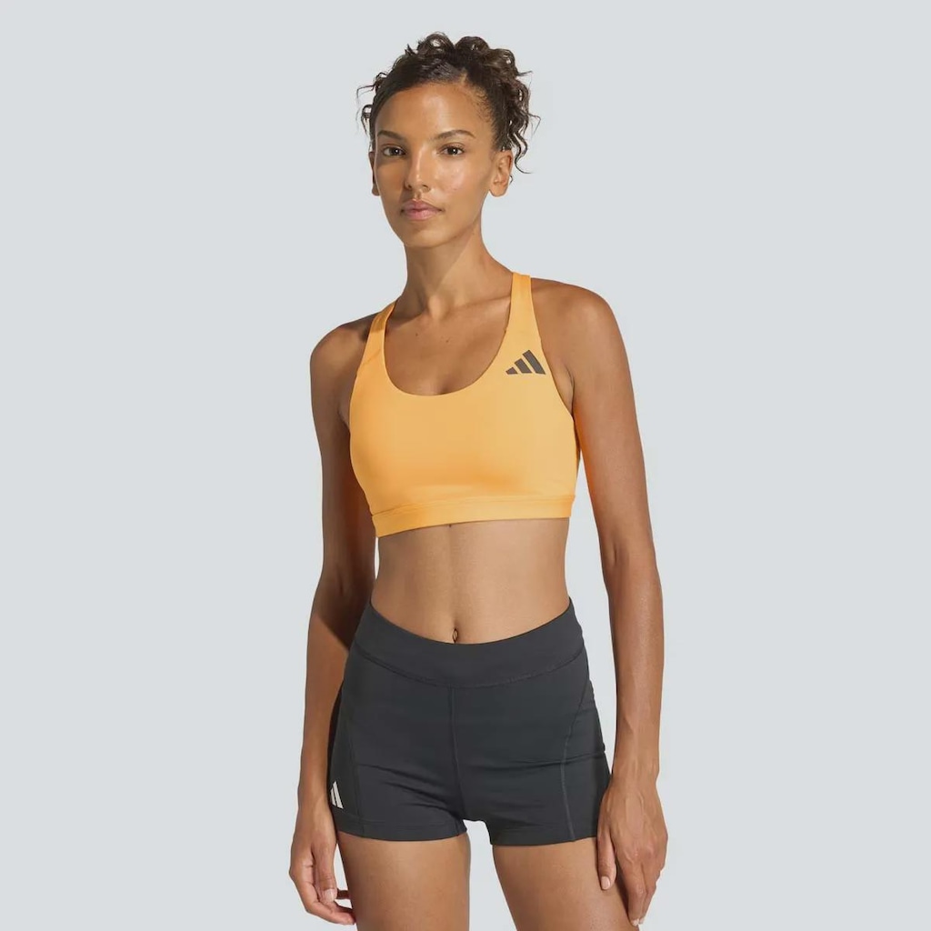 Top Feminino Suporte Médio Optime Essentials adidas