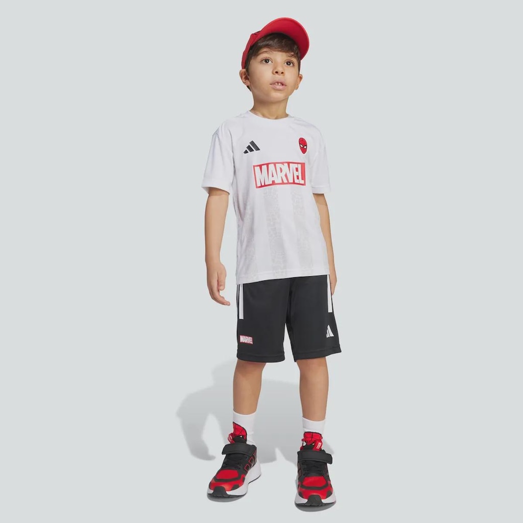 Imagem 5 do produto Conjunto Infantil Marvel Homem Aranha adidas