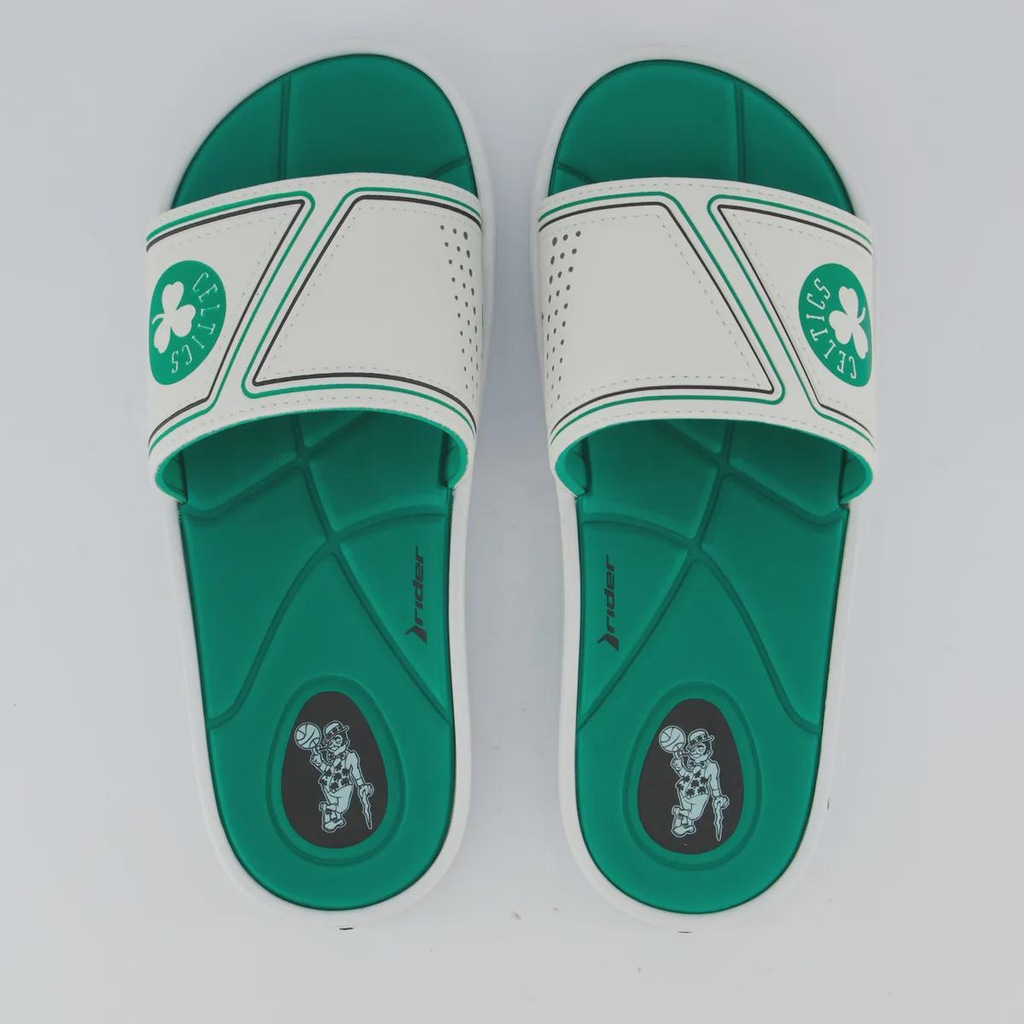 Chinelo Masculino Rider Slide Pump NBA Boston Celtics III