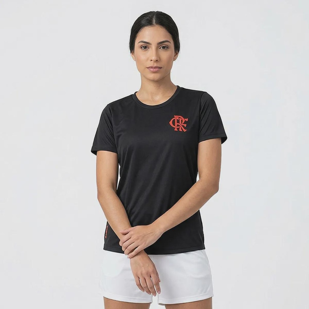 Camisa Flamengo Nação Logo FutFanatics Feminina