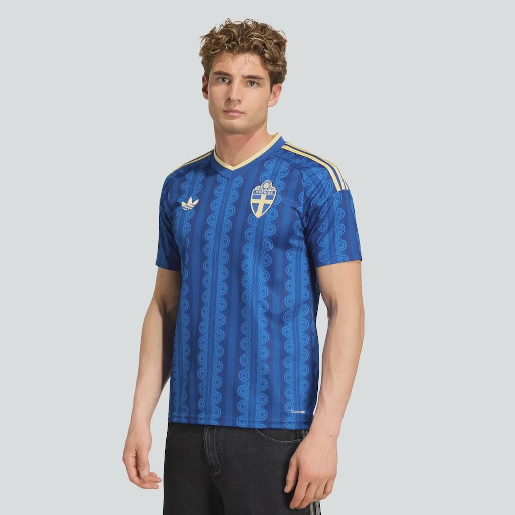 Camisa Masculina Suécia Away 2026 adidas