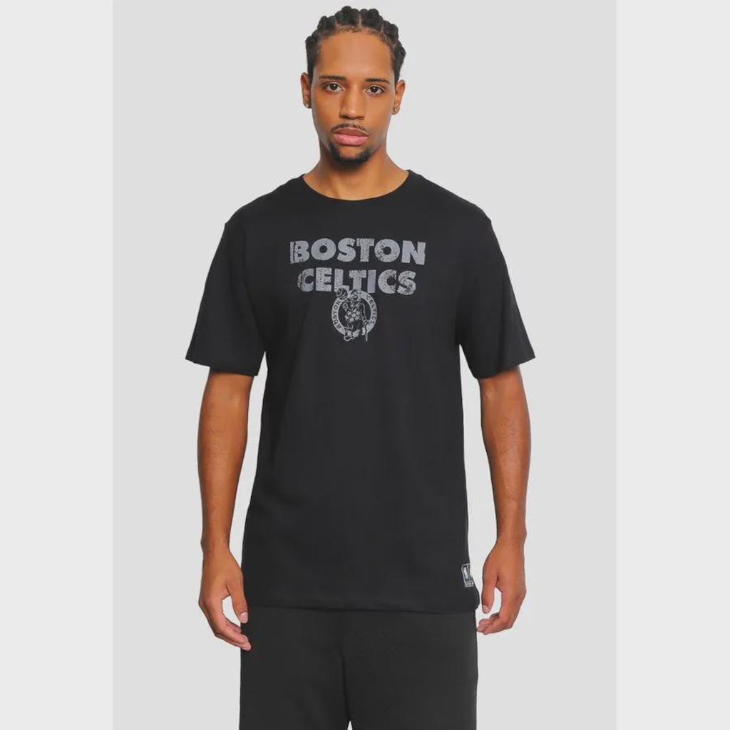 Camiseta NBA Script Boston Celtics - Masculina