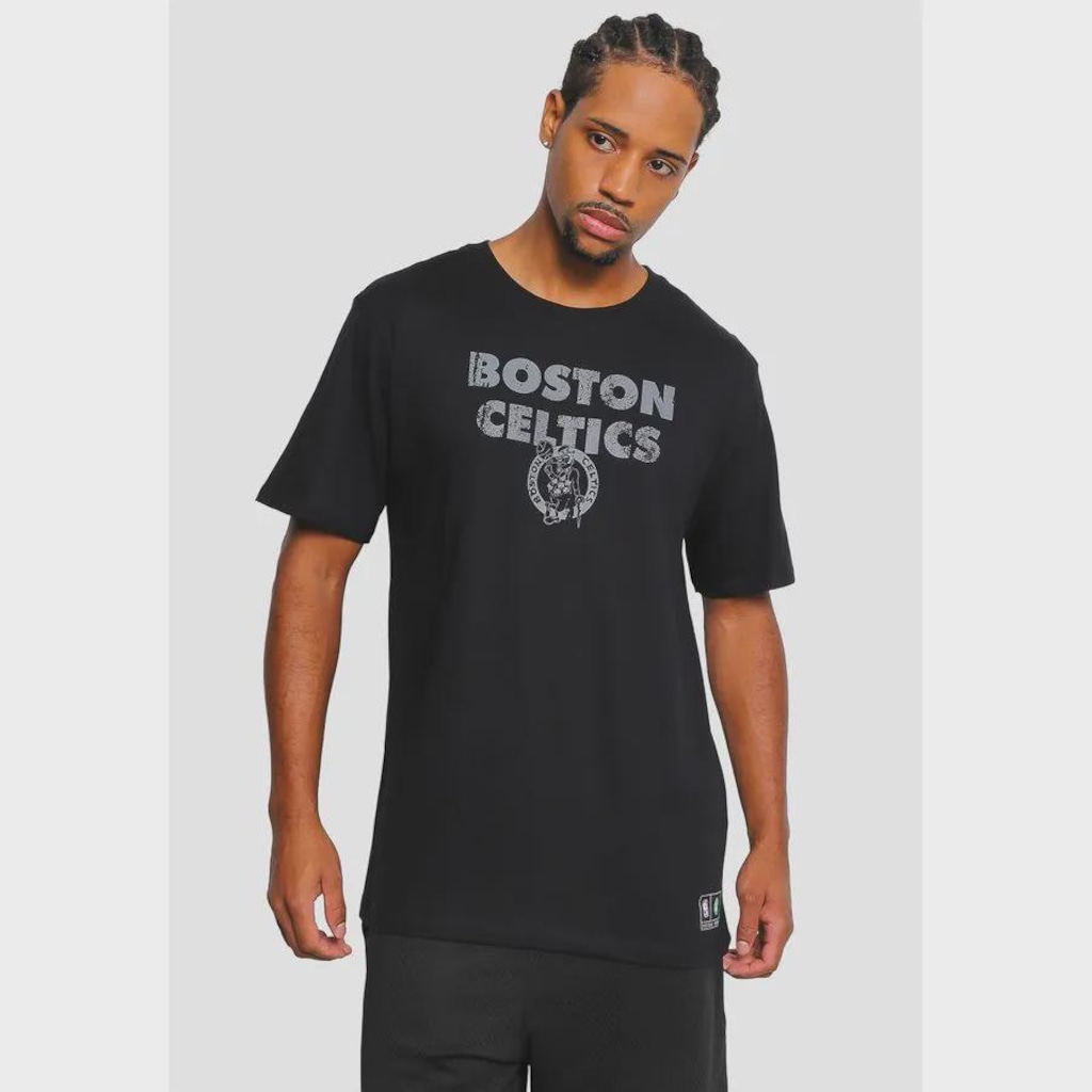 Imagem 3 do produto Camiseta NBA Script Boston Celtics - Masculina