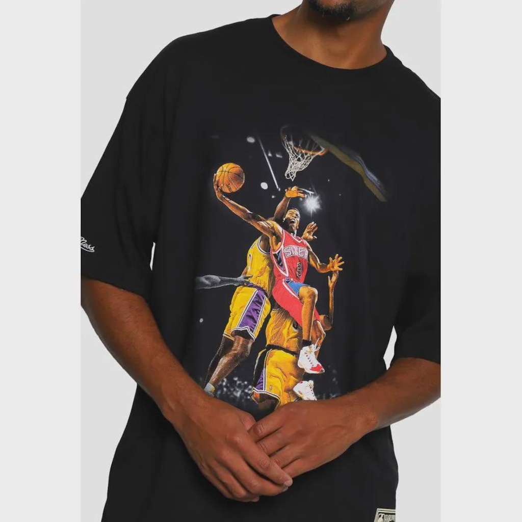 Imagem 4 do produto Camiseta Mitchell & Ness Oversize Masculina