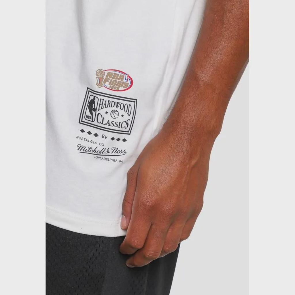 Imagem 4 do produto Camiseta Chicago Bulls Mitchell & Ness Oversized Masculina