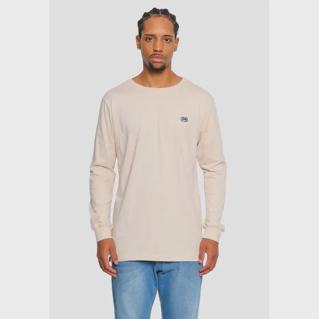 Camiseta Ecko Manga Longa Fashion Basic Masculina