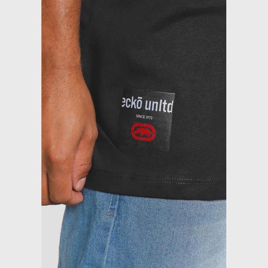 Imagem 4 do produto Camiseta Ecko Oversize Especial Recortada Masculina