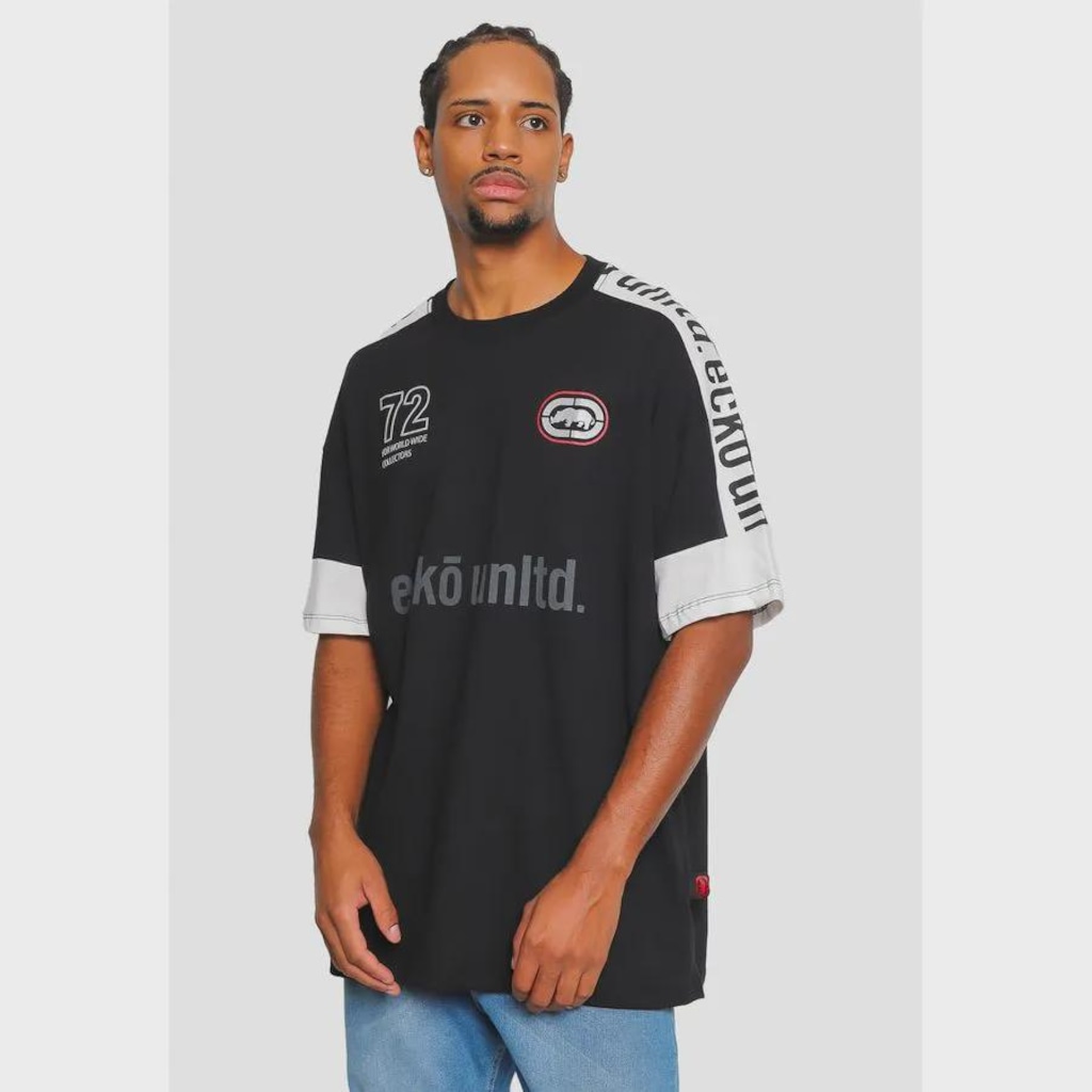 Imagem 5 do produto Camiseta Ecko Oversize Especial Recortada Masculina