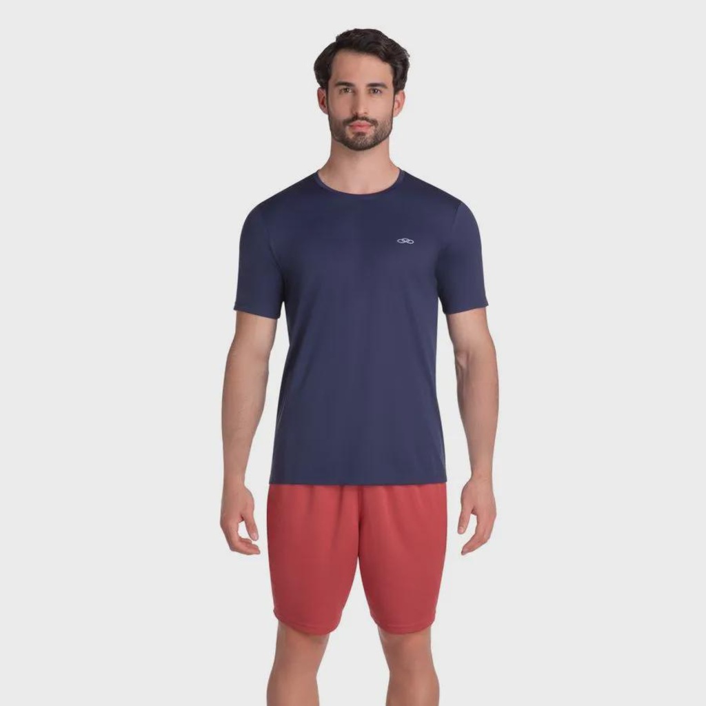 Camiseta Olympikus Essential Manga Curta Masculina