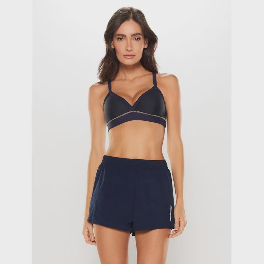 Shorts Cardio Bodyforsure Liso - Feminina