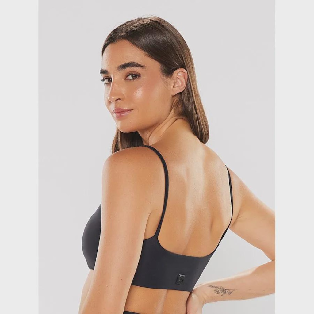 Imagem 4 do produto Top Alça Reto Liso Morning Bodyforsure - Feminina